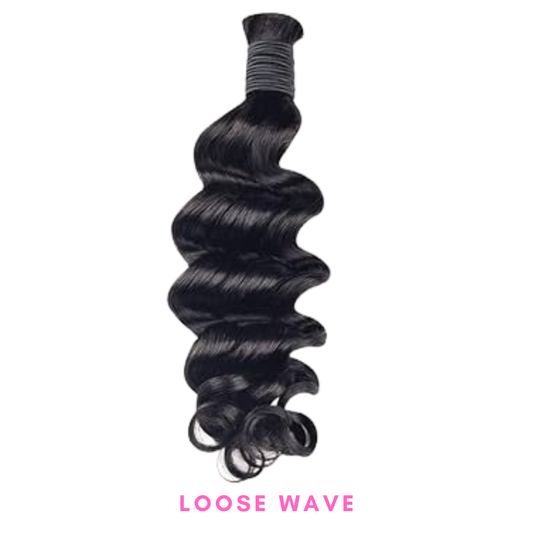 Loose Wave Human Hair Bulk